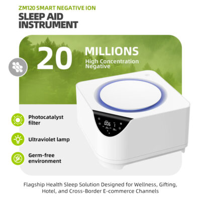 Desktop air Purifier 20m2 Bedroom Office Use Small Size Germicidal air Clean Device with HEPA and Activated Carbon Filter