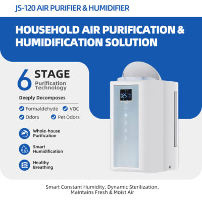 Office Desktop Humidifier Air Purifier Hepa Filter Remove Odor Filtration Anion Air Purifier