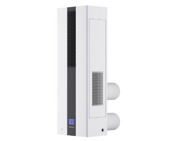B-750B Bidirectional flow full heat exchange double way air inlet wall mounted fresh air and purification AIO machine