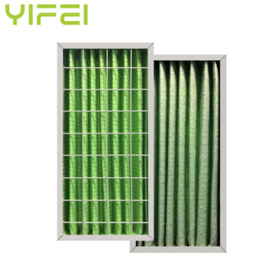 Aluminum Alloy Frame Industrial Use G1 G2 G3 G4 Synthetic Fiber Panel Pre air Filter